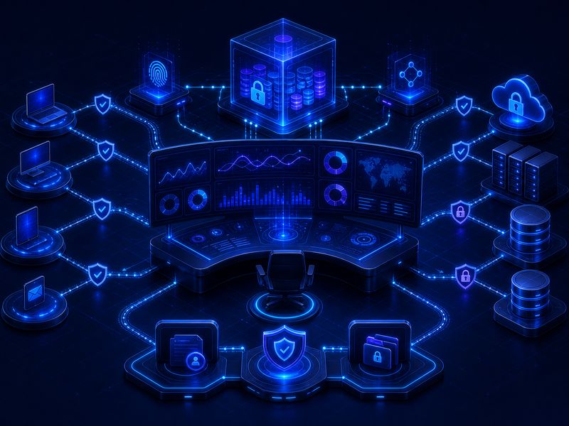 Центр контроля доступа и DLP-мониторинга корпоративных данных